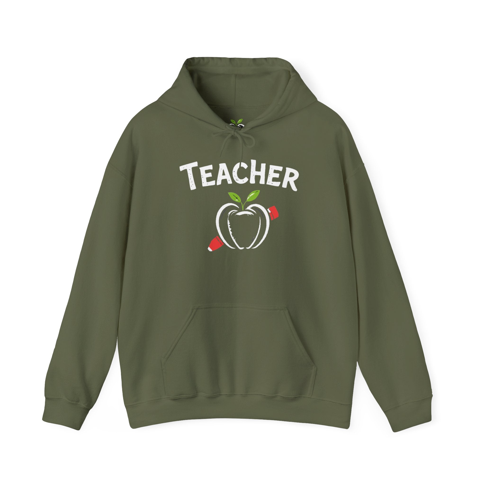 Teacher Hoodie — Classic "Teacher" Crew Pullover for Educators
